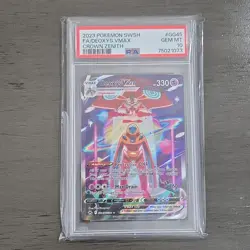 Pokemon Deoxys VMAX GG45/GG70 Crown Zenith Gallery Holo PSA 10 - Image 1