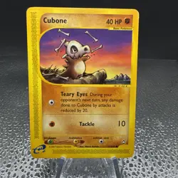 Pokemon Cubone 72/147 Aquapolis Non-Holo Vintage (MP) - Image 1