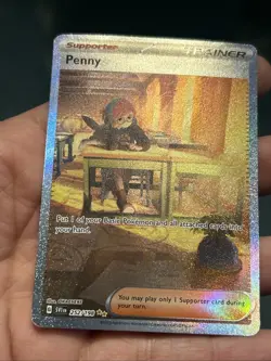 Pokemon TCG Penny 252/198 Sv01: Scarlet & Violet Base Set 2023 Holo- NM - Image 2