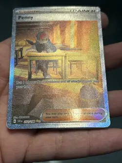 Pokemon TCG Penny 252/198 Sv01: Scarlet & Violet Base Set 2023 Holo- NM - Image 4