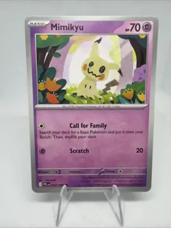Mimikyu 042/094 Phantasmal Flames Common NM POKEMON TCG - Image 1