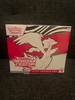 Pokemon White Flare ETB Regular Elite Trainer Box TCG Sealed - Image 1