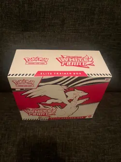 Pokemon White Flare ETB Regular Elite Trainer Box TCG Sealed - Image 2