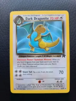 Dark Dragonite 22/82 Non Holo Team Rocket - Pokemon Card - NM - Image 1
