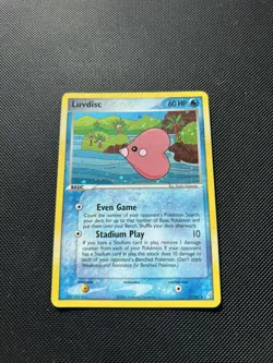 Pokemon Card EX Crystal Guardians Holo Luvdisc 7/100 Rare - Image 2