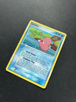 Pokemon Card EX Crystal Guardians Holo Luvdisc 7/100 Rare - Image 4