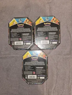 Pokemon TCG Eevee Evolutions Tin Set - 2021 EVOLVING SKIES PACKS! RETIRED SEALED - Image 2