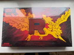 Team Rocket's Moltres ex Ultra Premium Collection UPC Box Pokemon TCG Sealed - Image 1