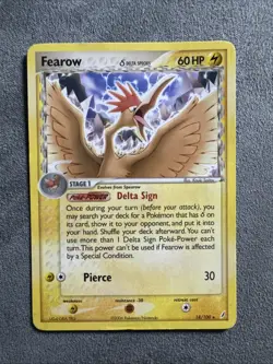 Fearow 18/100 Regular Delta Species EX: Crystal Guardians Pokemon TCG - Image 1