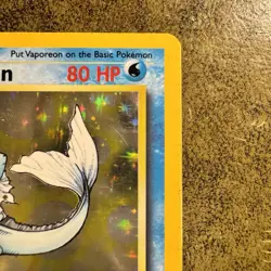 Pokemon TCG Vaporeon Holo Card Jungle 12/64 Card LP Condition - Image 4