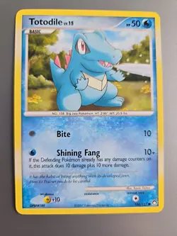 Totodile 106/123 Mysterious Treasures LP/NM POKEMON Regular - Image 1