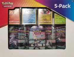 Costco Pokemon 5 Pack Galar Power Mini Tins (Evolving Skies & Fusion Strike) - Image 1