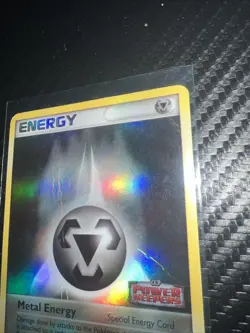 METAL ENERGY Reverse Holo 88/108 EX Power Keepers STAMPED Pokemon Card [DMG] - Image 3