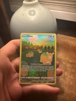 Pokemon Ditto GG22/GG70 Crown Zenith Galarian Gallery Ultra Rare (2023) - Image 1