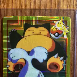 *Rare* Vintage Vending Prism Snorlax Seal Pocket Monsters Bandai #21 - Image 2