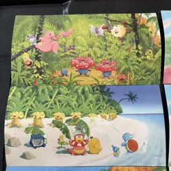 Pokemon WOTC Southern Islands Postcards set of 6 Rare see pics and description - Image 3