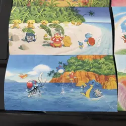 Pokemon WOTC Southern Islands Postcards set of 6 Rare see pics and description - Image 4
