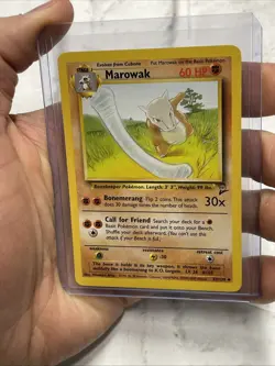 Pokemon TCG Marowak Base Set 2 52/130 Regular Unlimited Uncommon NM Near Mint - Image 1