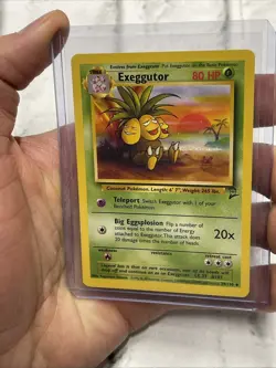 Pokemon Exeggutor 39/130 Base Set 2 Uncommon Pokemon TCG Vintage NM Nintendo Vtg - Image 1