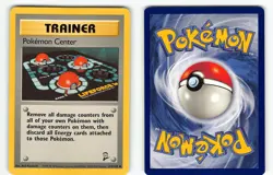 POKEMON CENTER 114/130 UNCOMMON BASE SET 2 POKEMON LP - Image 1