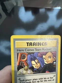 Pokemon Team Rocket Trainer Here Comes Team Rocket 71/82 MP￼ - Image 2