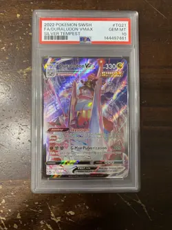 Fa/Duraludon Vmax Pokemon Sword & Shield Silver Tempest TG21 GEM MINT PSA 10 HTF - Image 1