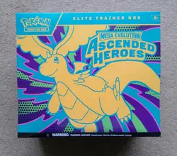 Pokemon TCG Ascended Hero’s Elite Trainer Box - ETB - Sealed - In Hand - Image 1