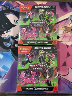 Pokemon TCG Shrouded Fable Booster Bundle Lot of 2 New/Sealed - 12 Packs - Image 1