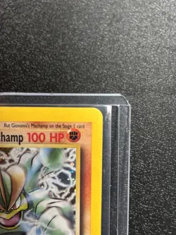 Pokemon Giovanni's Machamp 6/132 Gym Challenge Holo Rare - LP - Image 4