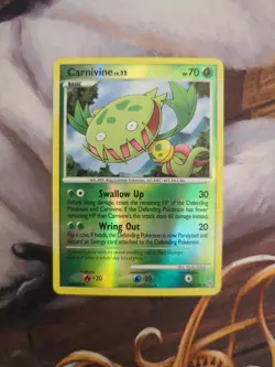 Carnivine Reverse Holo Rare 21/130 DP - Diamond And Pearl Pokemon TCG - Image 1
