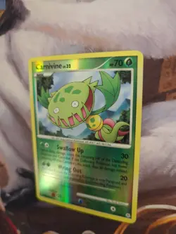 Carnivine Reverse Holo Rare 21/130 DP - Diamond And Pearl Pokemon TCG - Image 5