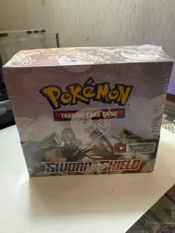 Pokemon Sword and Shield Base Set Booster Box Sealed - Image 1