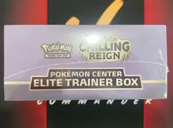 Pokemon Center Chilling Reign Error ETB with Extra Error Compensation Pack 🥶 - Image 2