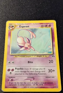 Pokemon NEO DISCOVERY - #1/75 Espeon - Holo - ENG - Image 4