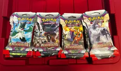 Pokemon Paldea Evolved Sleeved Booster Pack LOT of 10 Sealed Packs - Image 1