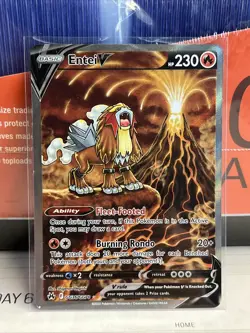 Entei v Crown Zenith Galarian Gallery Holo Ultra Rare Pokemon TCG GG36/GG70 - Image 1