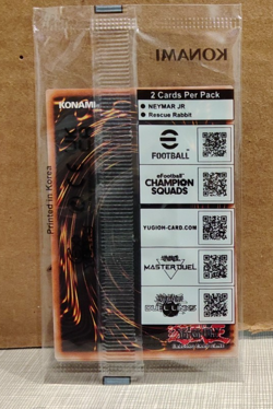 E Football Yu-Gi-Oh Rescue Rabbit Neymar Jr EFC1-EN001 - Sealed - Image 2