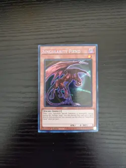 Yugioh Maze of the Master - Singularity Fiend - Secret Rare - MZTM-EN042 - Image 1