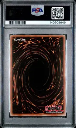 2004 Yu-Gi-Oh! Dark Ruler Ha Des MC1 Limited Edition Secret Rare PSA 9 - Image 2