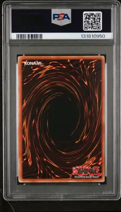 2005 YU-GI-OH! ELEMENTAL ENERGY 1ST ED SILLVA, WARLORD OF DARK WORLD PSA 9 - Image 2