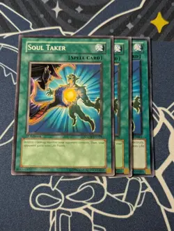 3x Soul Taker - Common (LP) - Yugioh Playset - Image 1