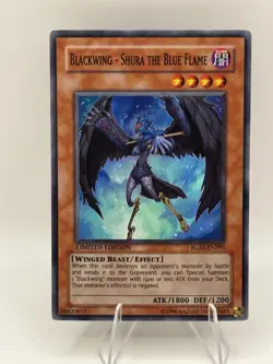 Yu-Gi-Oh! TCG Blackwing - Shura the Blue Flame Raging Battle RGBT-ENPP2... - Image 1