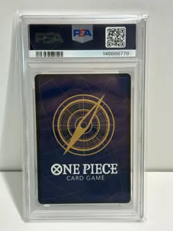 PSA 10 Shanks Gold OP09-004 SP Alt Art SR Carrying on His Will One Piece Japan - Image 2