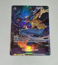 One Piece Trafalgar Law Promo P-093 Blocker Foil 6000 Power 4 Cost English - Image 1