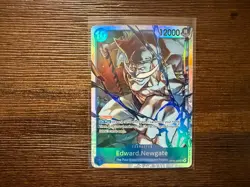 One Piece TCG OP13-042 Edward Newgate (aka Whitebeard) English SR Full Art - Image 1
