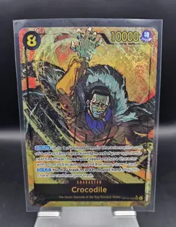Crocodile - (Alternate Art) OP14-120 The Azure Sea's Seven One Piece Foil NM - Image 1