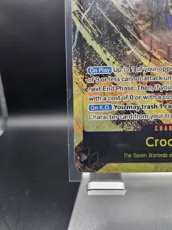 Crocodile - (Alternate Art) OP14-120 The Azure Sea's Seven One Piece Foil NM - Image 4