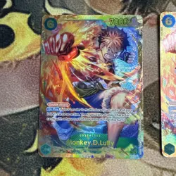 One Piece EN OP13-118 Monkey.D.Luffy SEC NM-MT - Image 2