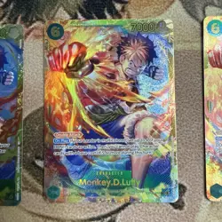 One Piece EN OP13-118 Monkey.D.Luffy SEC NM-MT - Image 3