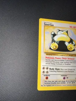 Pokemon TCG Snorlax Card 30/130 Base Set 2 Vintage Non-Holo Rare LP+ - Image 2